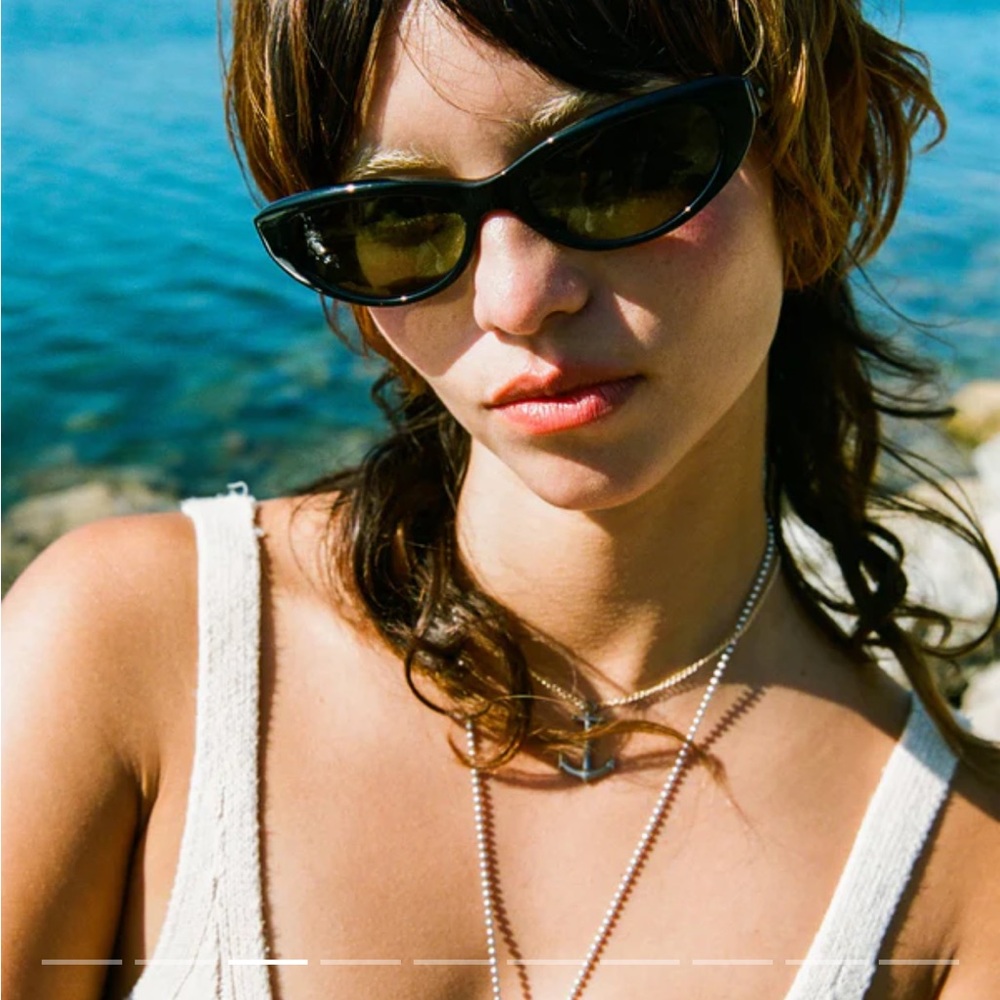 CRAP Eyewear: The Petal Bomb - Black Moondust Bio Polarized